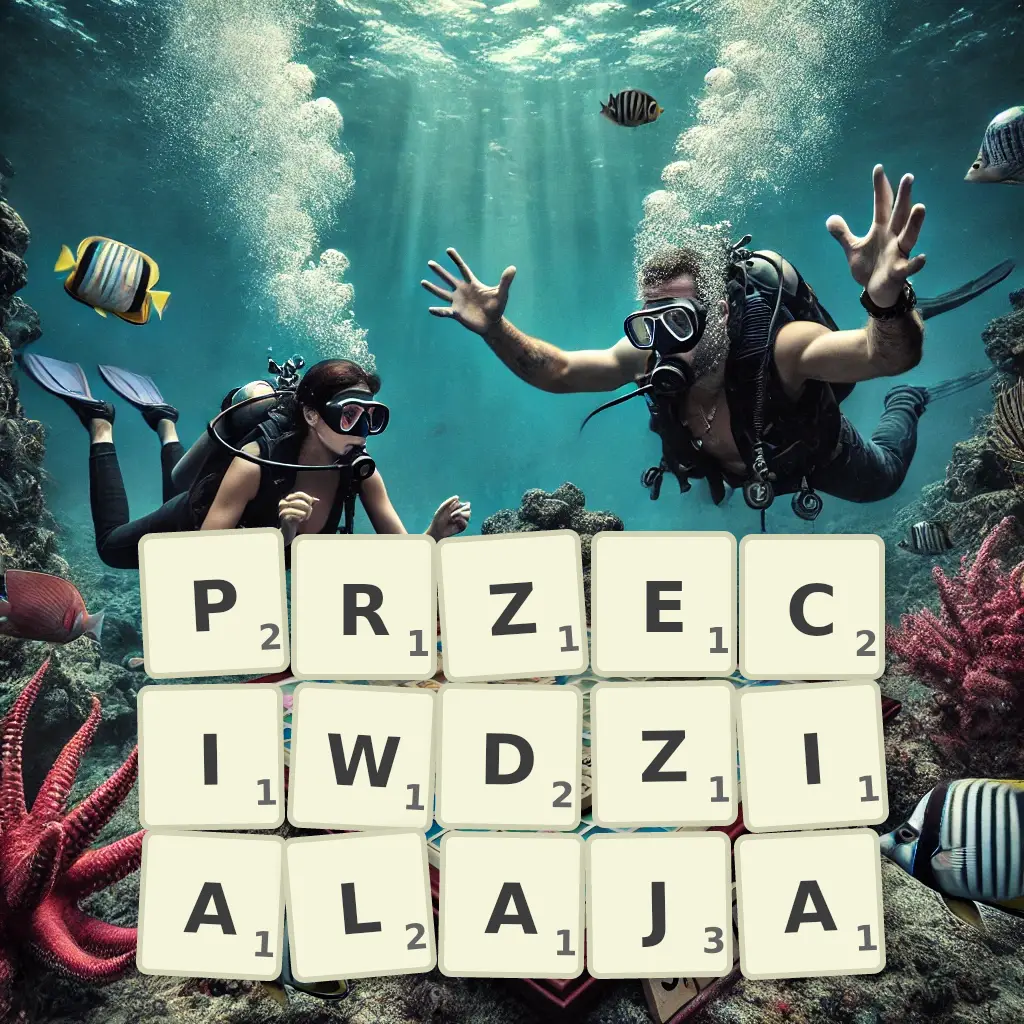 Słowa z liter PRZECIWDZIAŁAJĄ