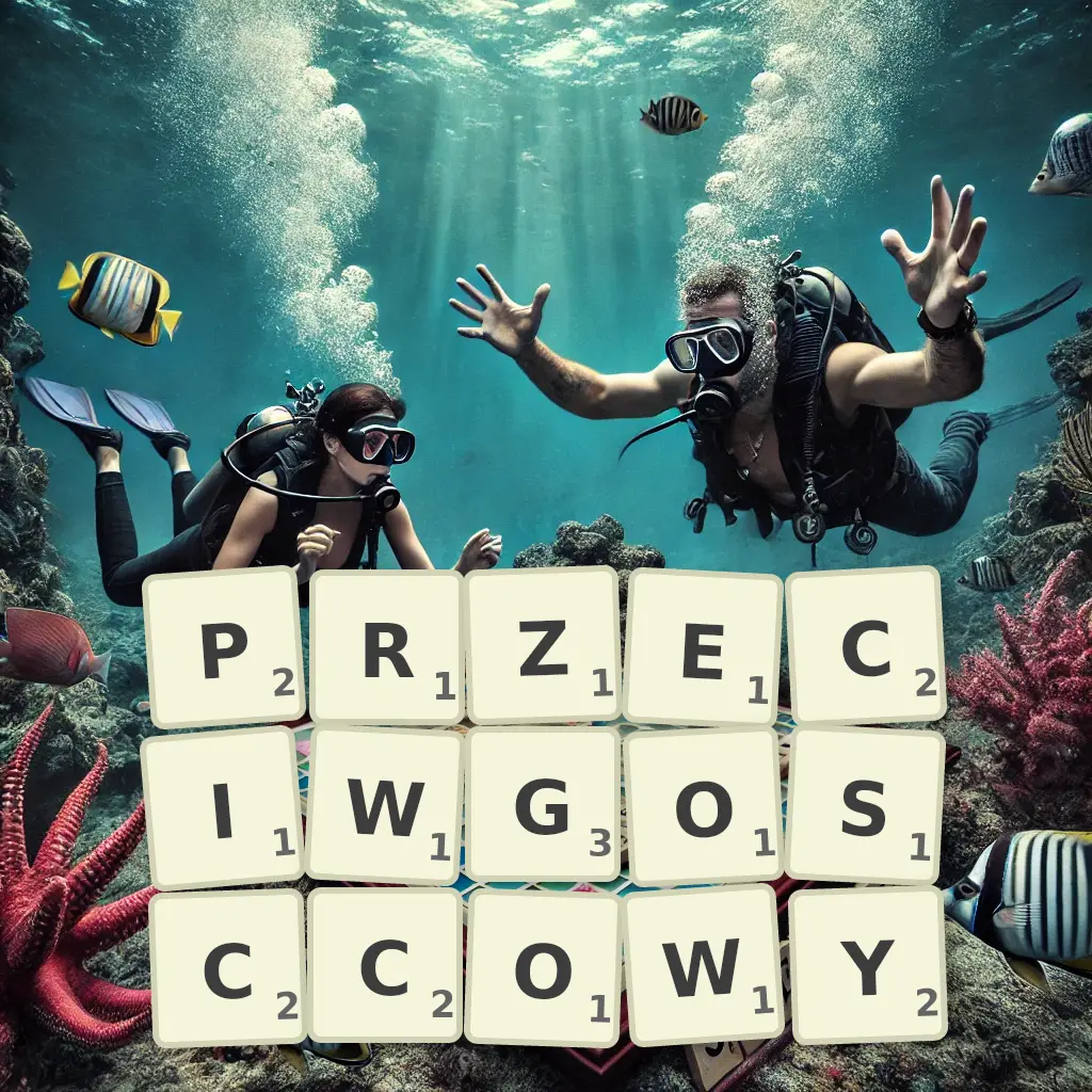 Słowa z liter PRZECIWGOŚĆCOWY