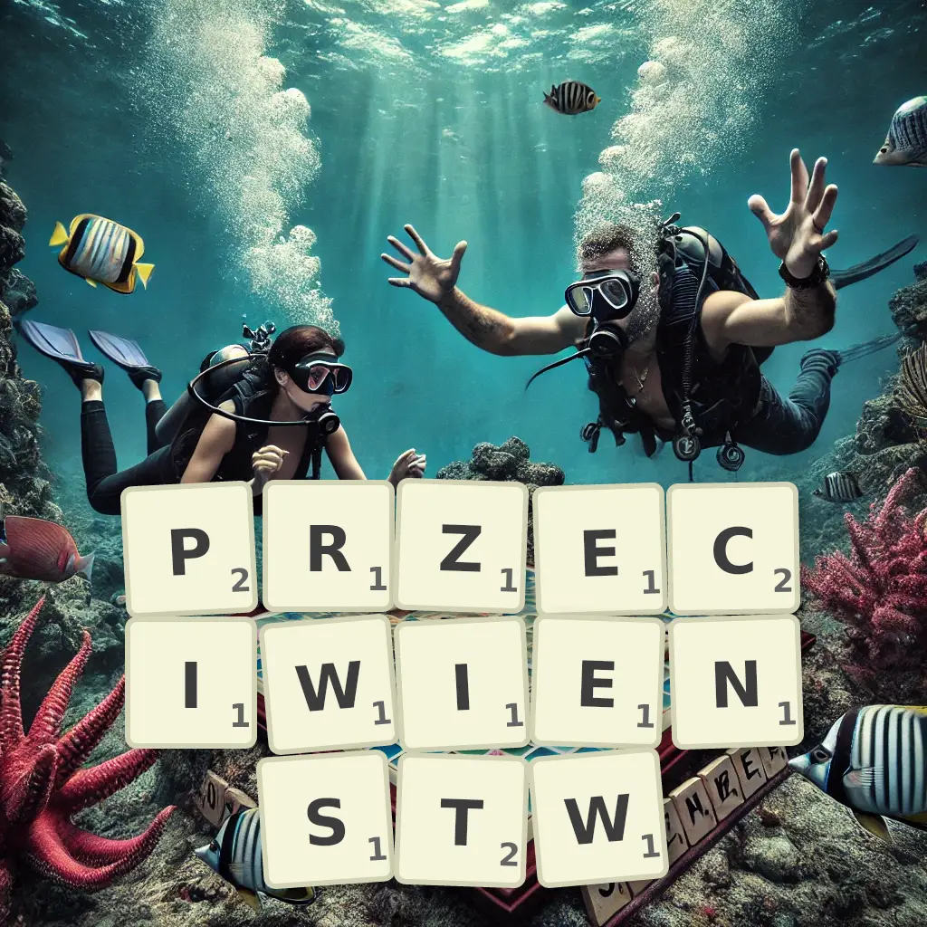 Słowa z liter PRZECIWIEŃSTW