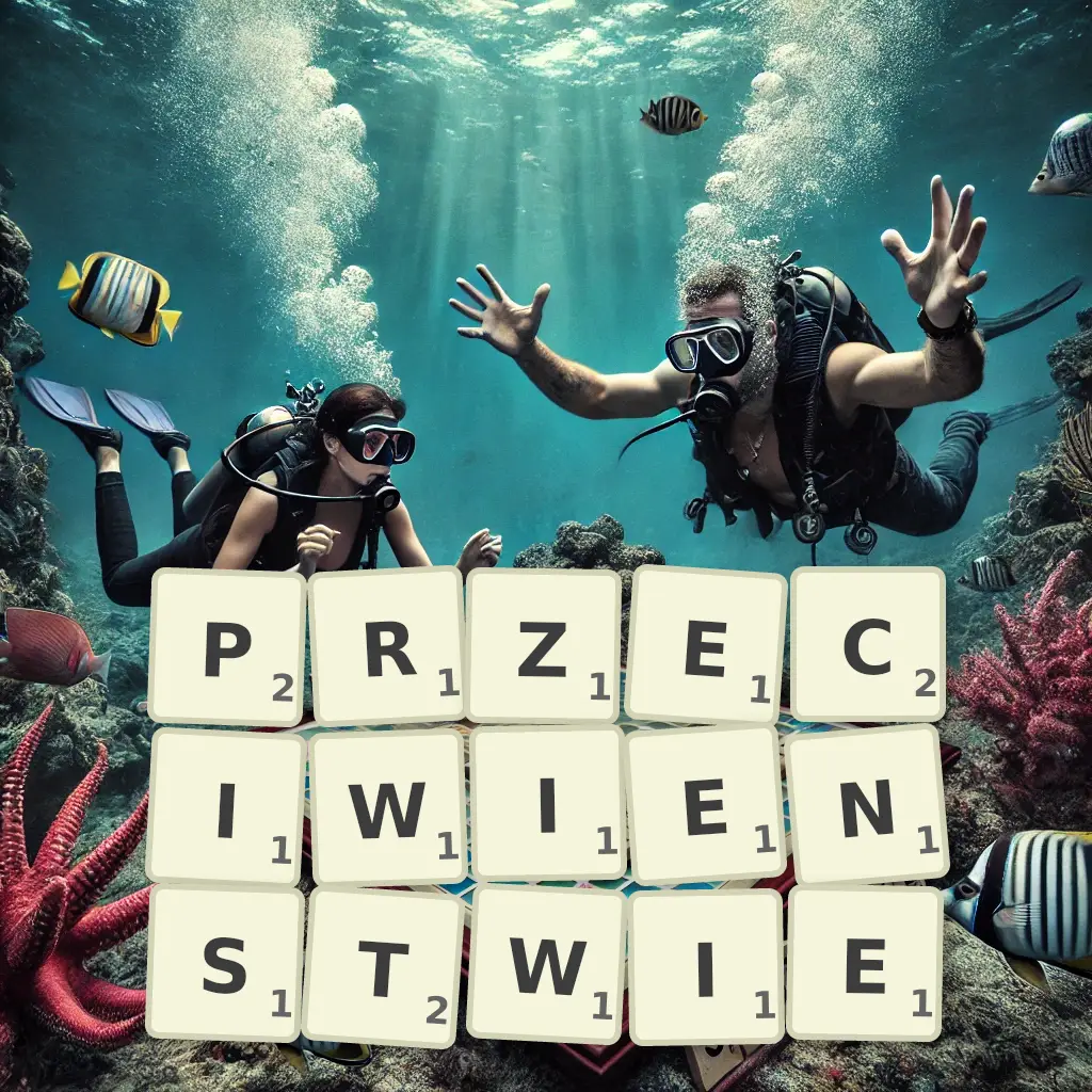 Słowa z liter PRZECIWIEŃSTWIE