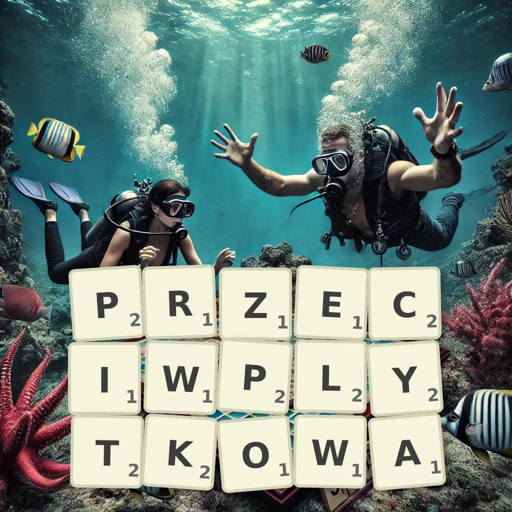 Słowa z liter PRZECIWPŁYTKOWĄ