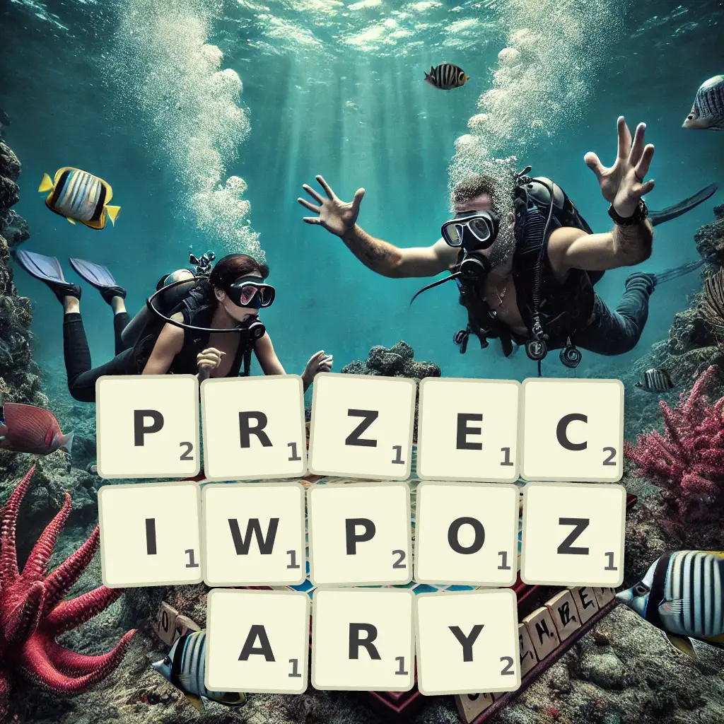 Słowa z liter PRZECIWPOŻARY