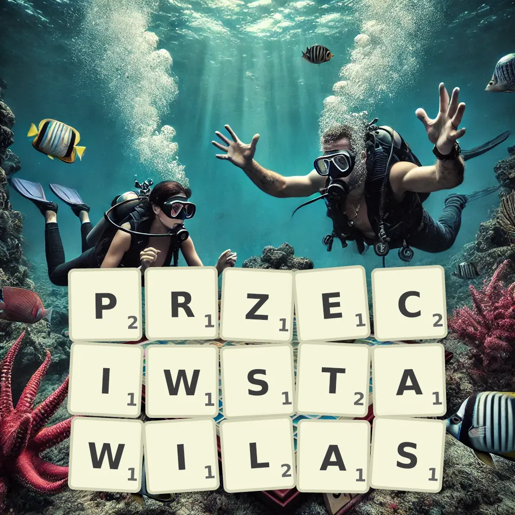 Słowa z liter PRZECIWSTAWIŁAŚ