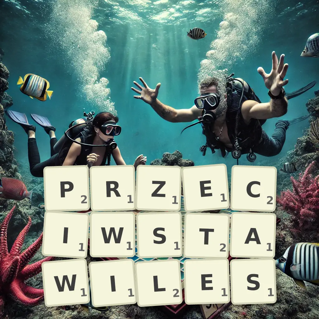 Słowa z liter PRZECIWSTAWIŁEŚ