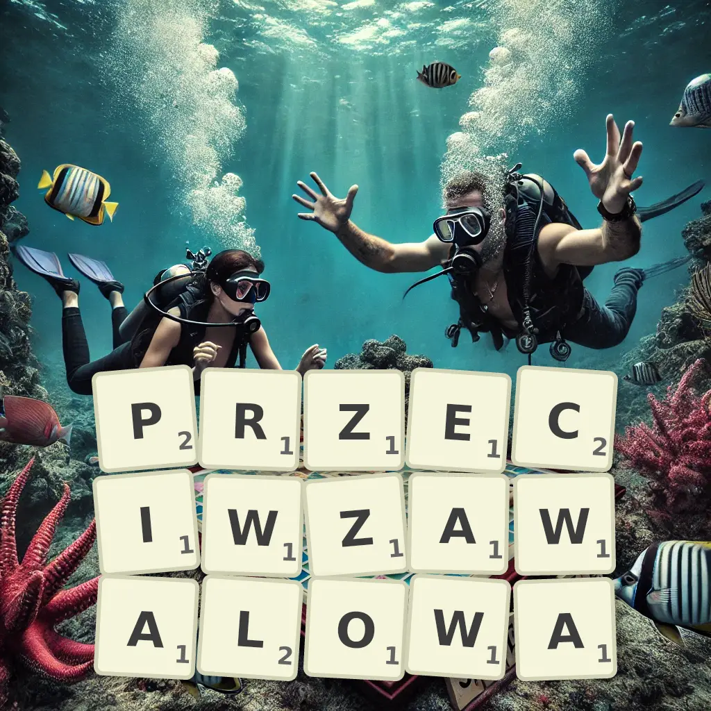 Słowa z liter PRZECIWZAWAŁOWĄ