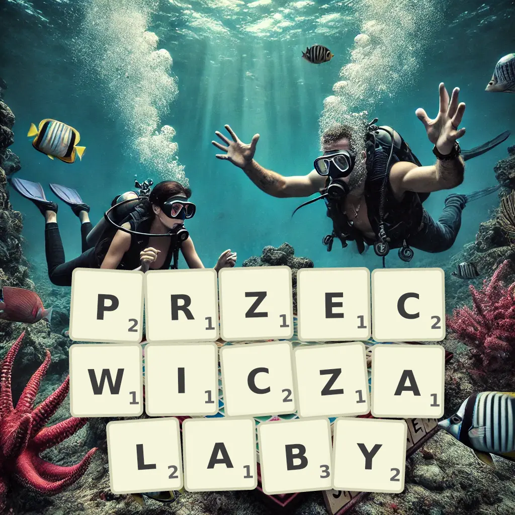 Słowa z liter PRZEĆWICZAŁABY
