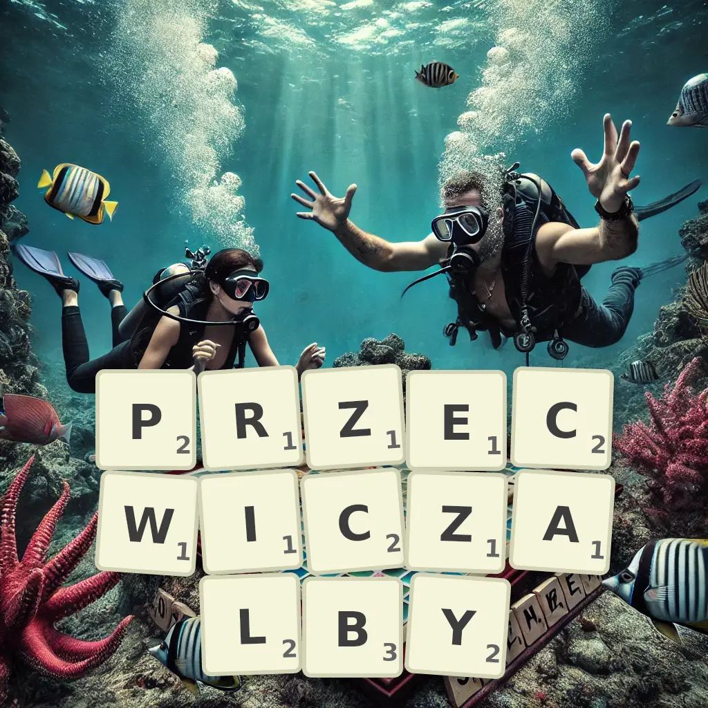 Słowa z liter PRZEĆWICZAŁBY