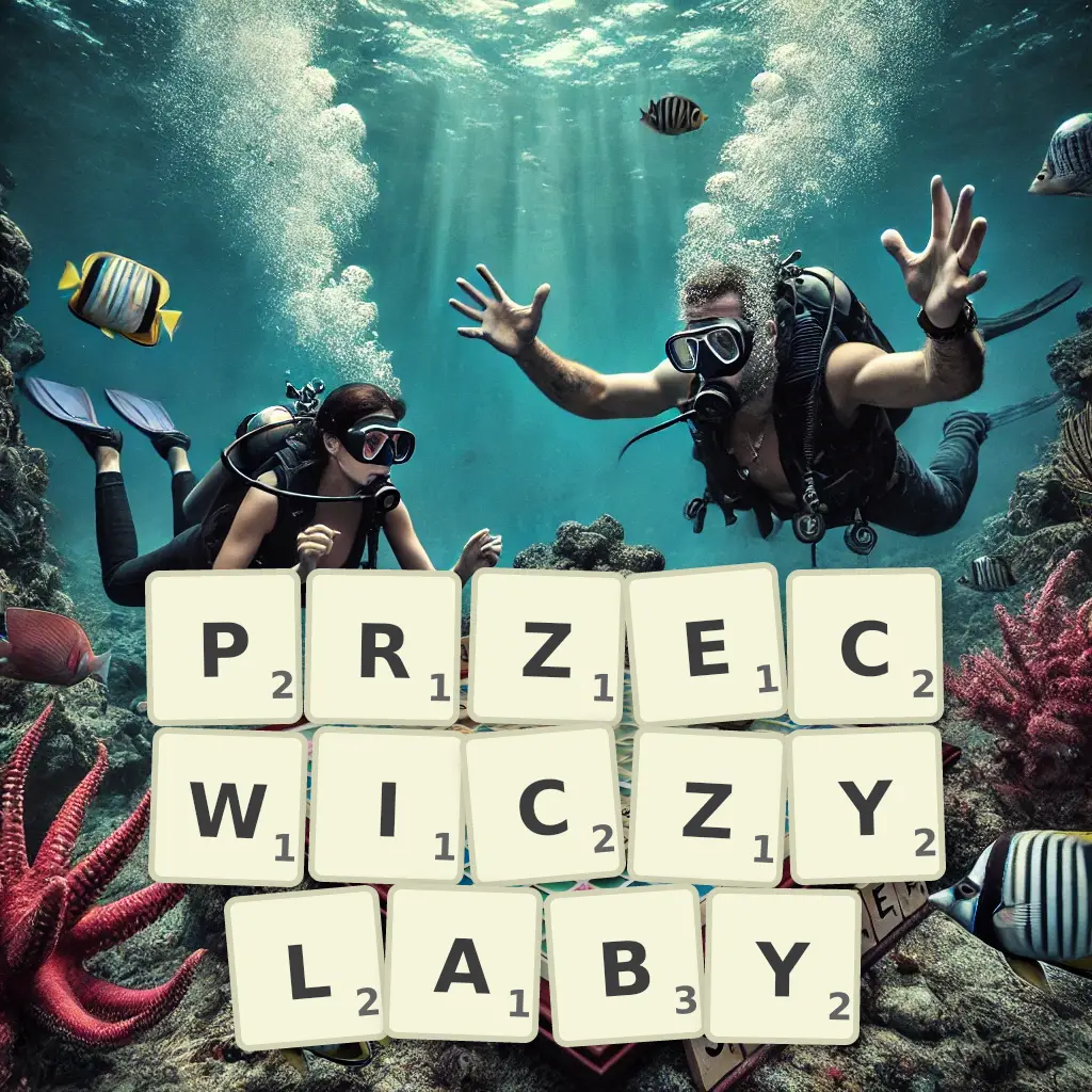 Słowa z liter PRZEĆWICZYŁABY