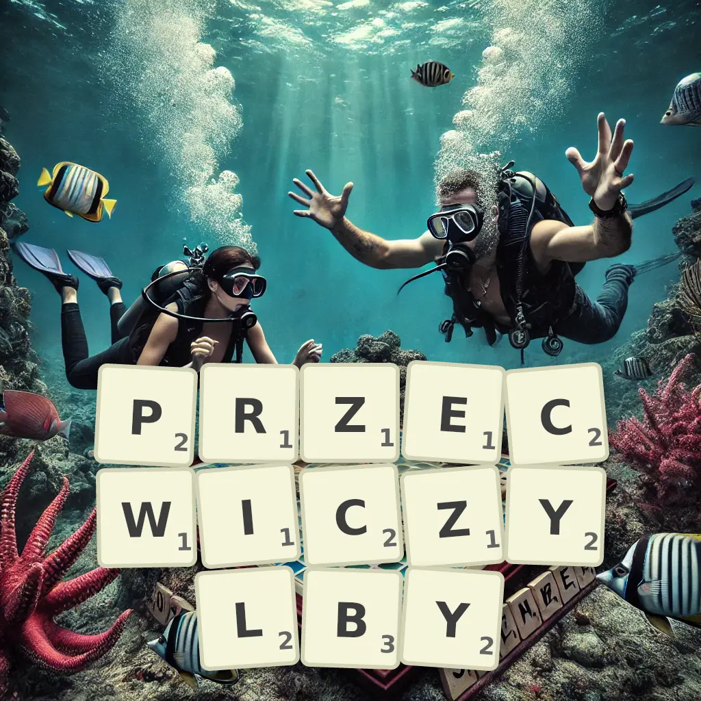 Słowa z liter PRZEĆWICZYŁBY