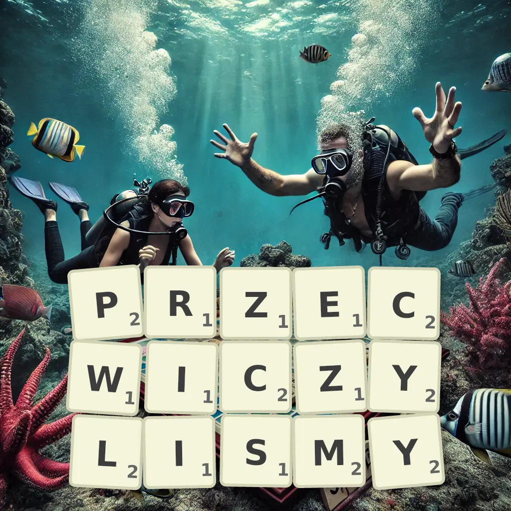 Lista słów z liter PRZEĆWICZYLIŚMY Słowa z liter PRZEĆWICZYLIŚMY