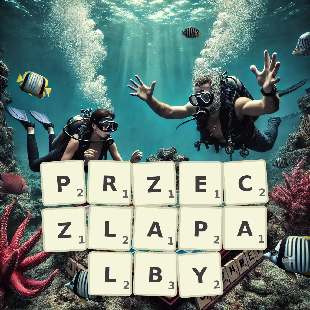 Słowa z liter PRZECZŁAPAŁBY