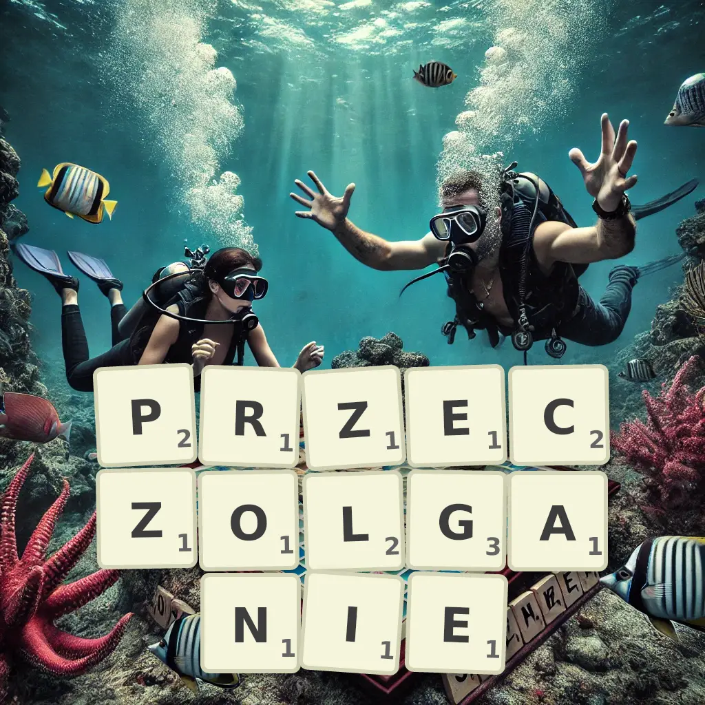 Słowa z liter PRZECZOŁGANIE