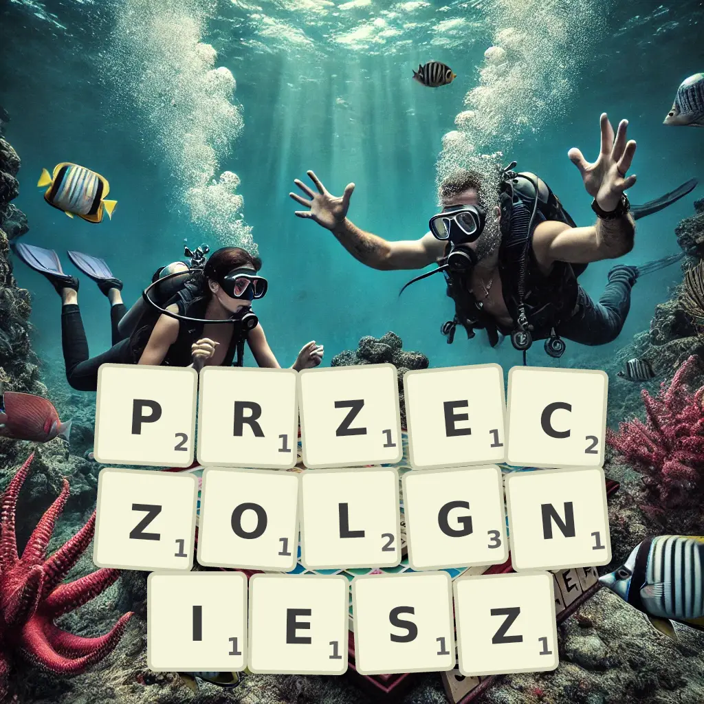 Słowa z liter PRZECZOŁGNIESZ