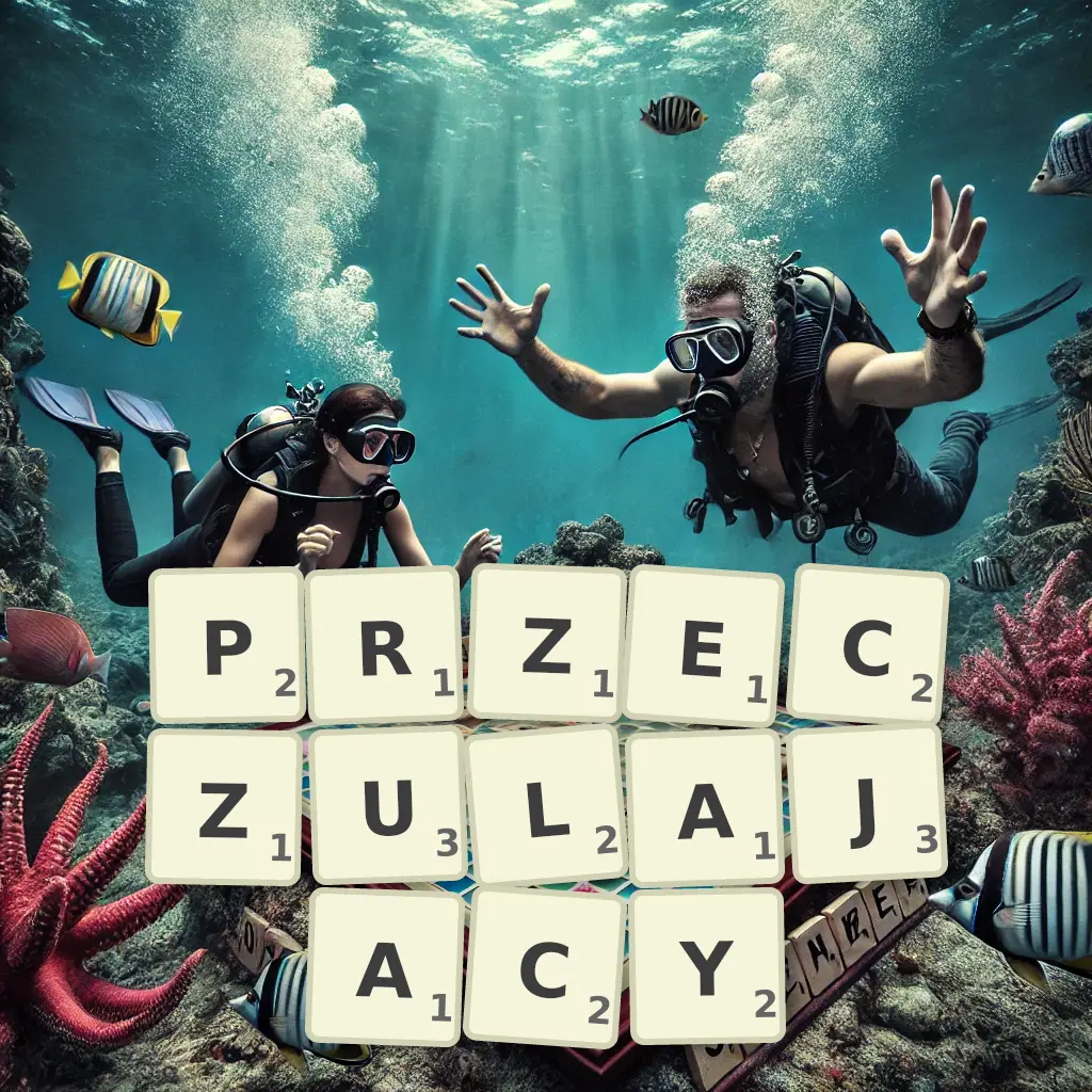 Słowa z liter PRZECZULAJĄCY