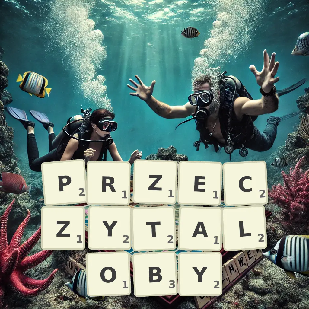 Słowa z liter PRZECZYTAŁOBY