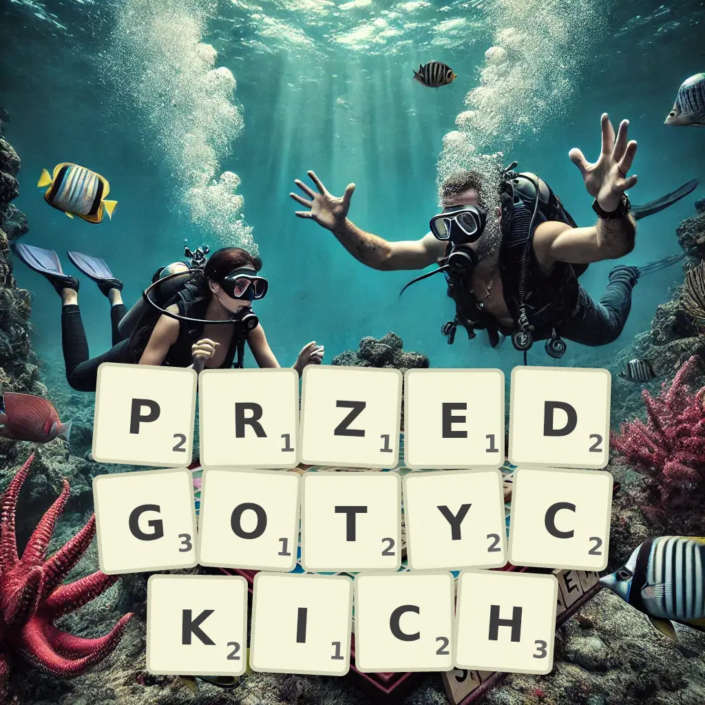 Słowa z liter PRZEDGOTYCKICH