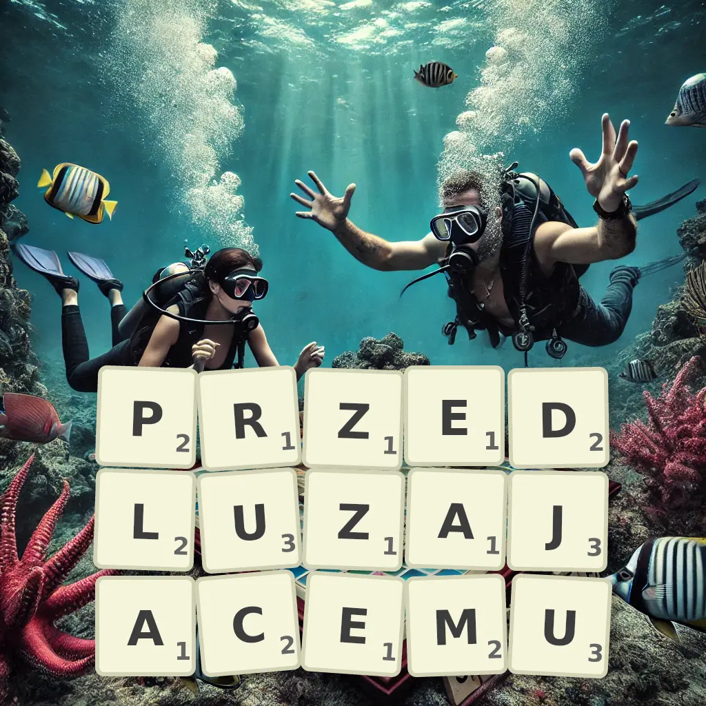 Słowa z liter PRZEDŁUŻAJĄCEMU