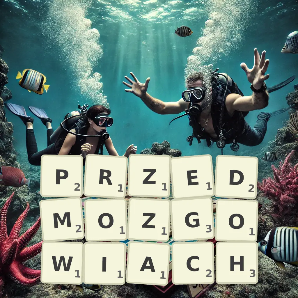 Słowa z liter PRZEDMÓZGOWIACH