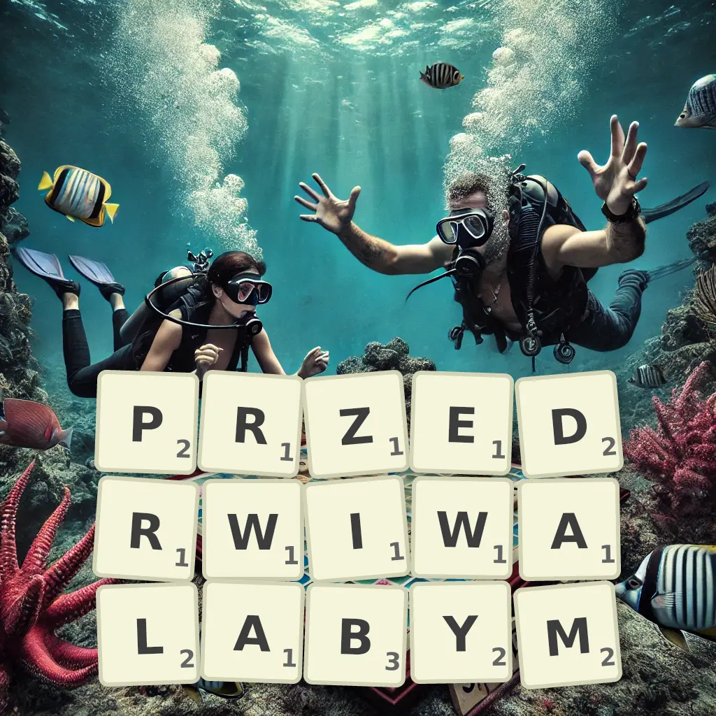 Lista słów z liter PRZEDRWIWAŁABYM Słowa z liter PRZEDRWIWAŁABYM