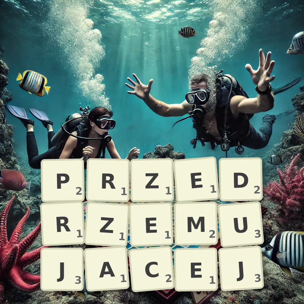 Słowa z liter PRZEDRZEMUJĄCEJ