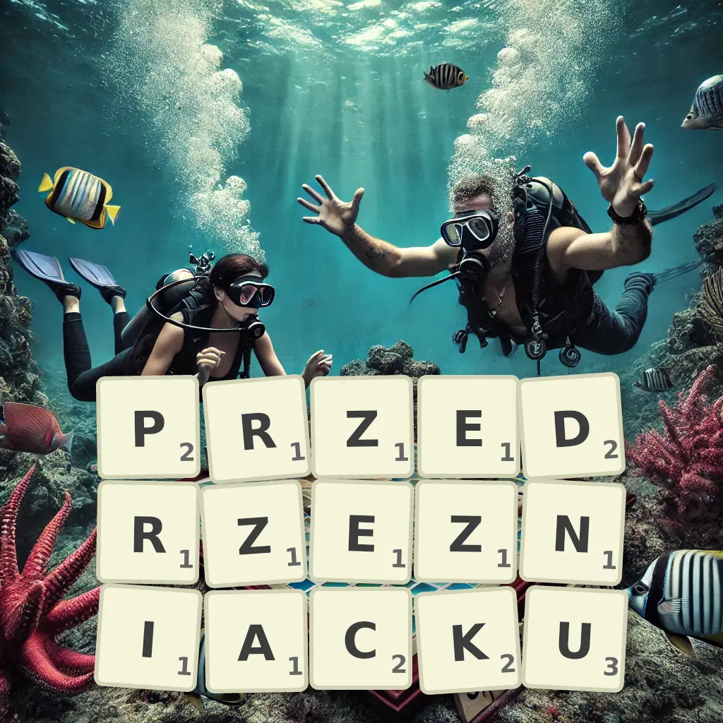 Słowa z liter PRZEDRZEŹNIACKU