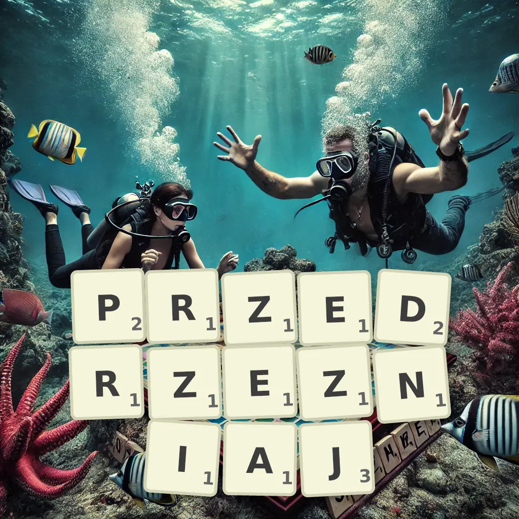 Słowa z liter PRZEDRZEŹNIAJ
