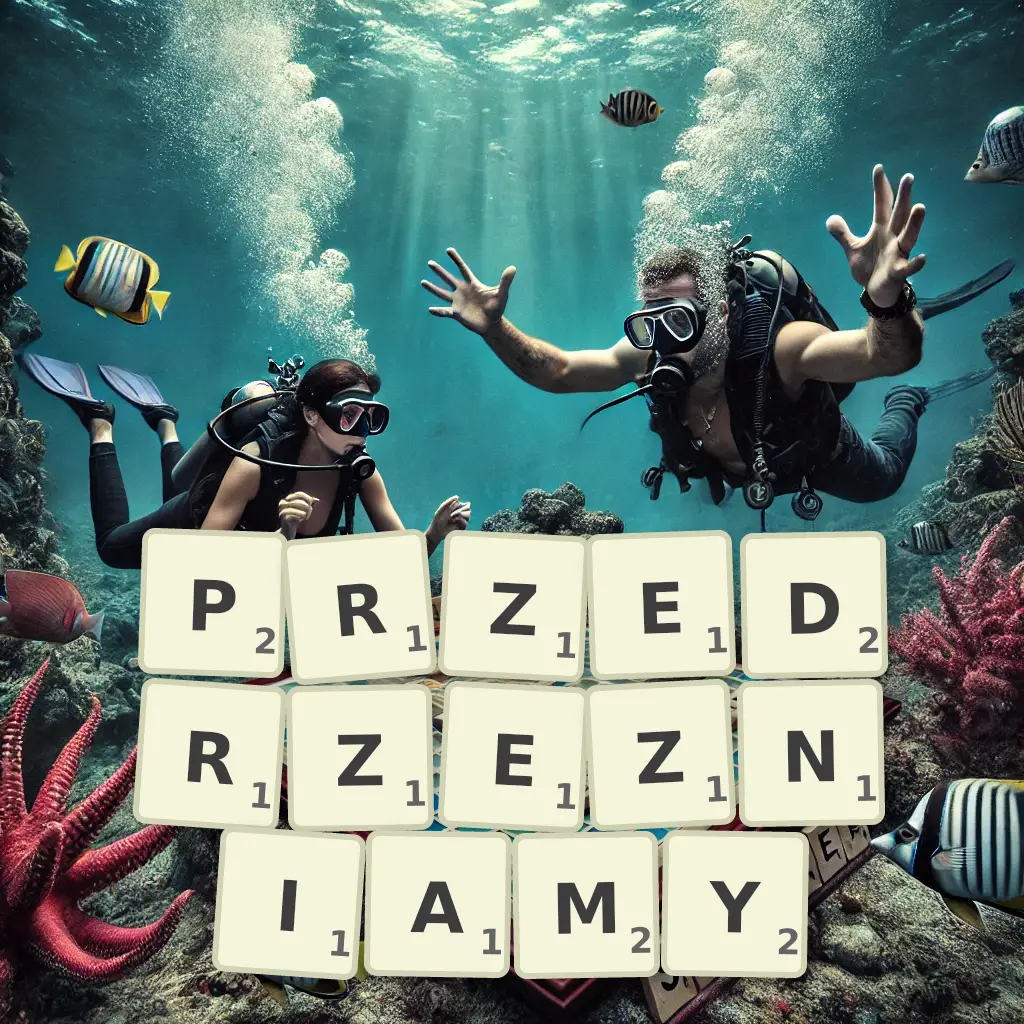 Słowa z liter PRZEDRZEŹNIAMY