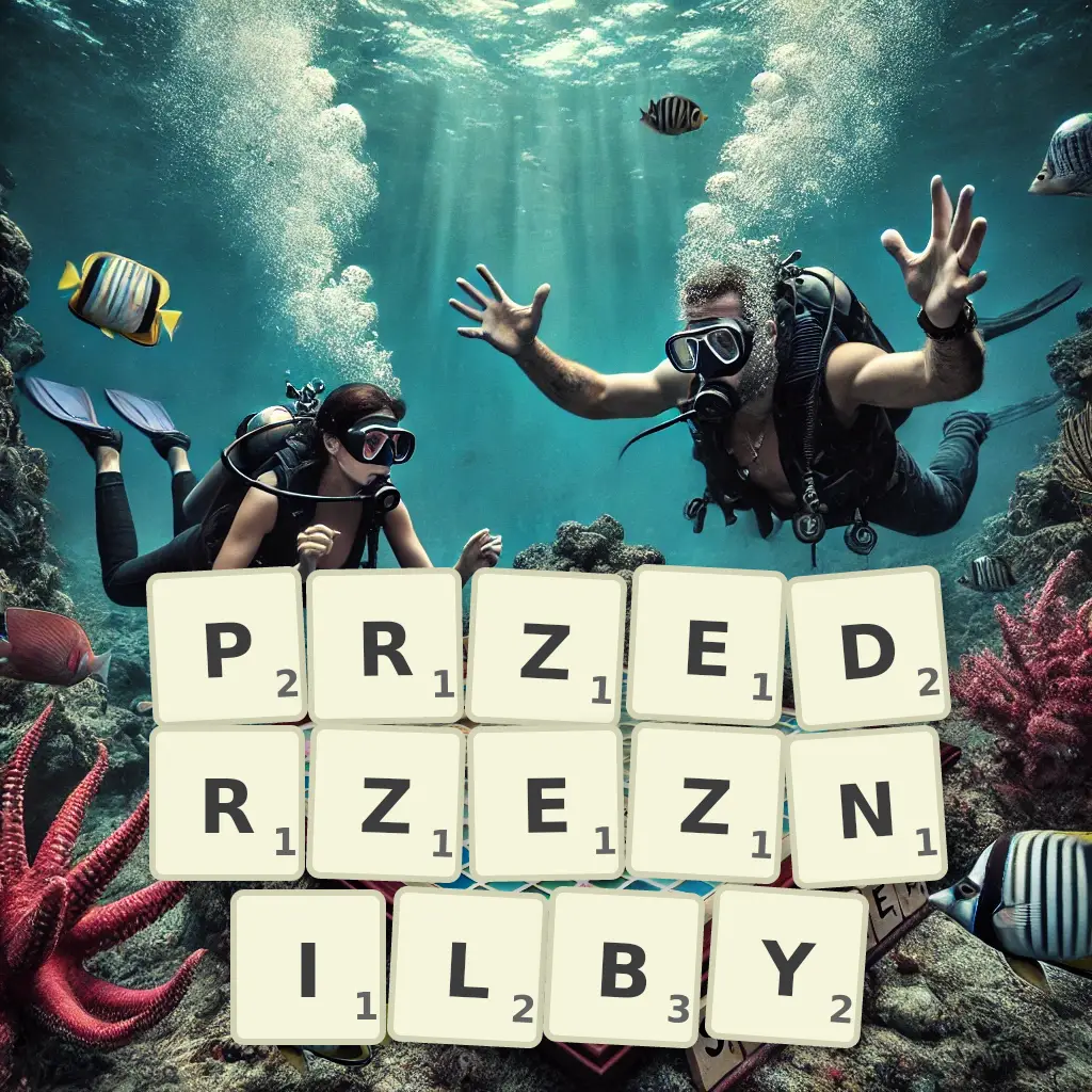 Słowa z liter PRZEDRZEŹNIŁBY