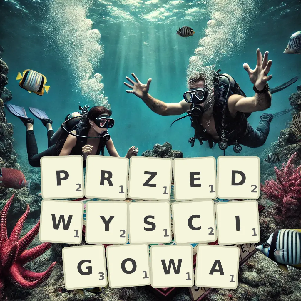 Lista słów z liter PRZEDWYŚCIGOWĄ Słowa z liter PRZEDWYŚCIGOWĄ