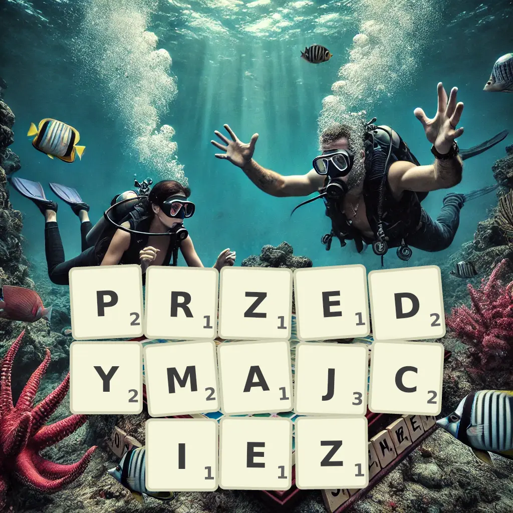 Słowa z liter PRZEDYMAJCIEŻ