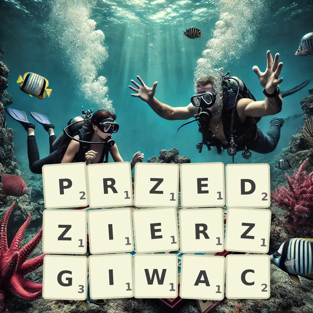 Słowa z liter PRZEDZIERZGIWAĆ