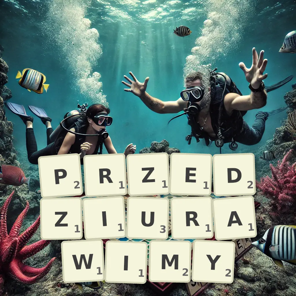 Słowa z liter PRZEDZIURAWIMY