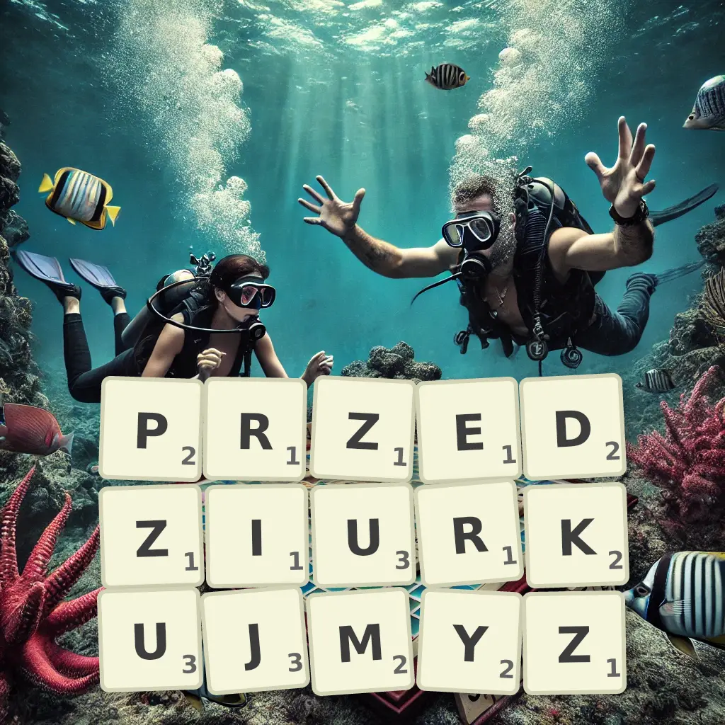Słowa z liter PRZEDZIURKUJMYŻ