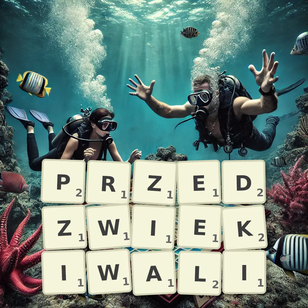 Słowa z liter PRZEDŹWIĘKIWALI