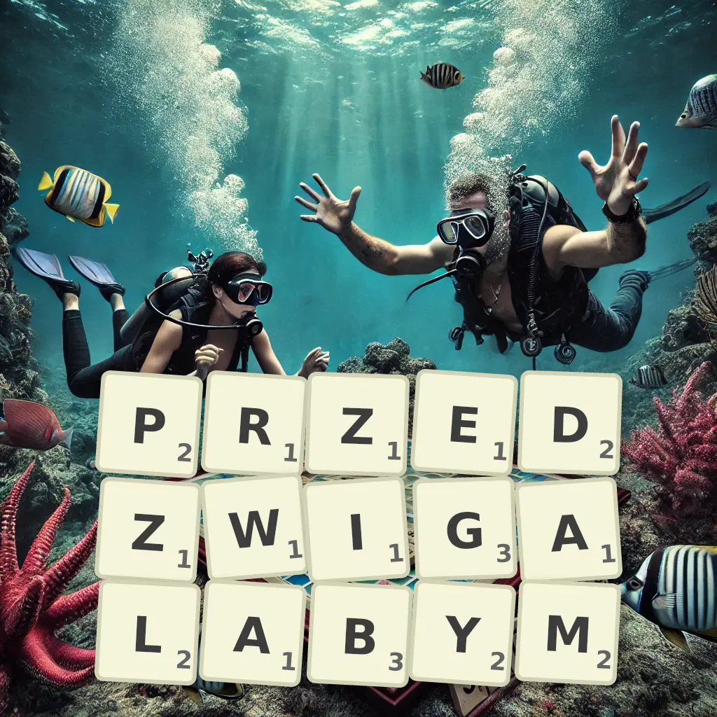Słowa z liter PRZEDŹWIGAŁABYM
