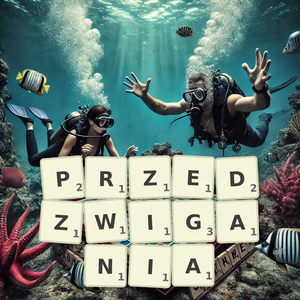Słowa z liter PRZEDŹWIGANIA
