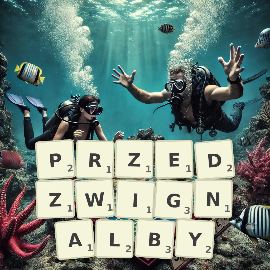 Słowa z liter PRZEDŹWIGNĄŁBY