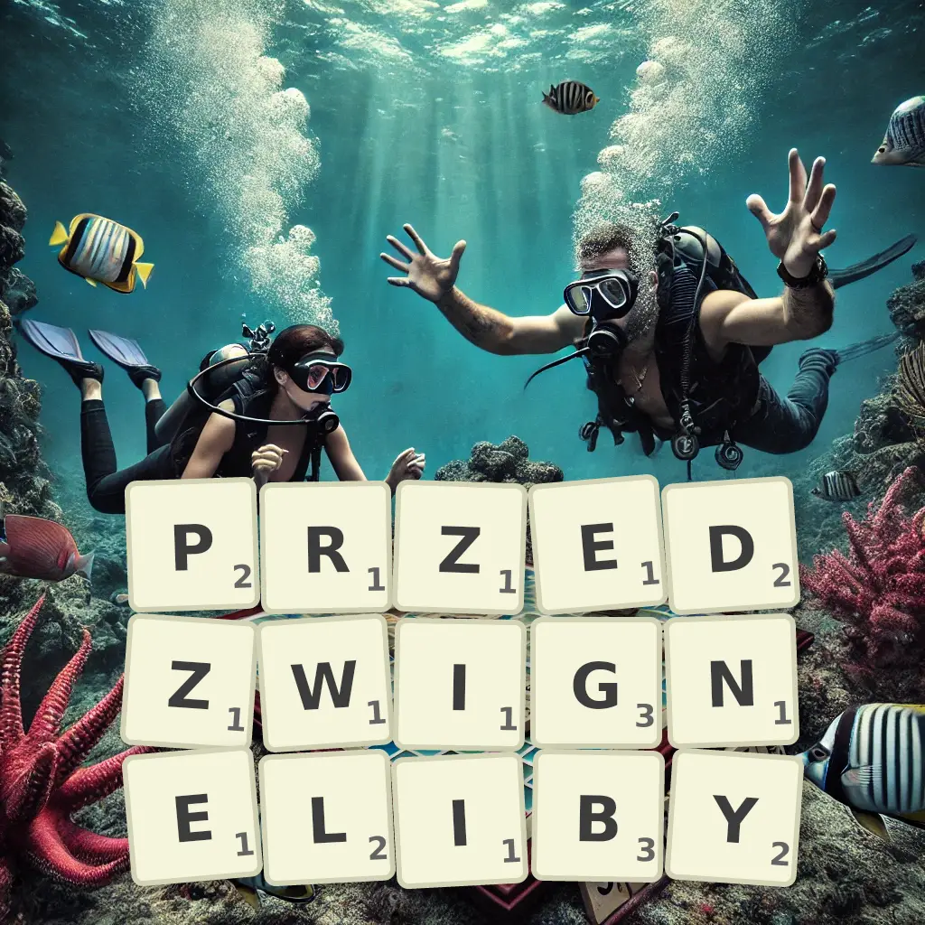 Lista słów z liter PRZEDŹWIGNĘLIBY Słowa z liter PRZEDŹWIGNĘLIBY