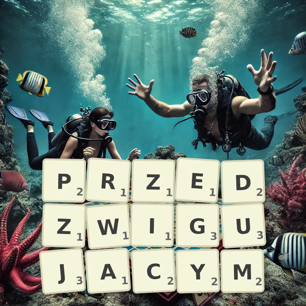 Słowa z liter PRZEDŹWIGUJĄCYM