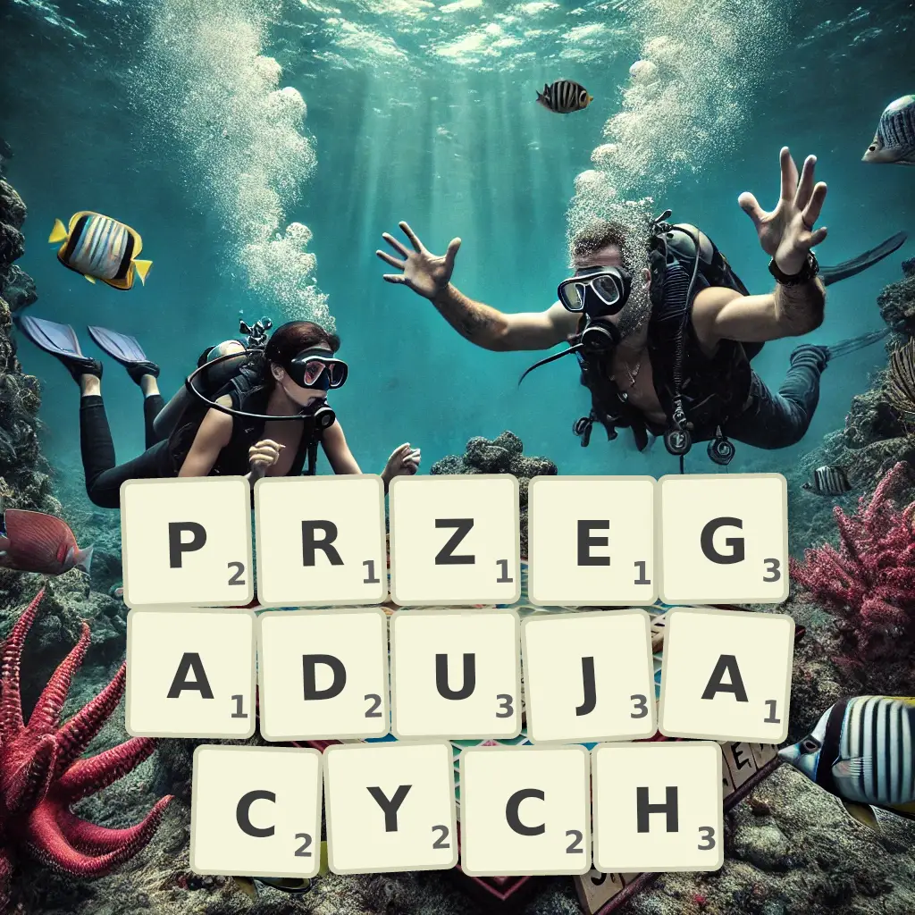 Lista słów z liter PRZEGADUJĄCYCH Słowa z liter PRZEGADUJĄCYCH