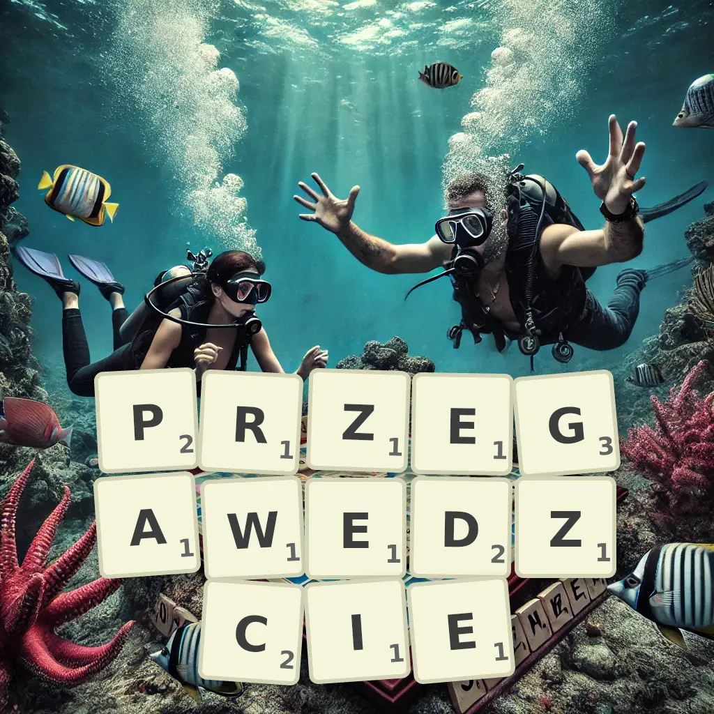 Słowa z liter PRZEGAWĘDŹCIE