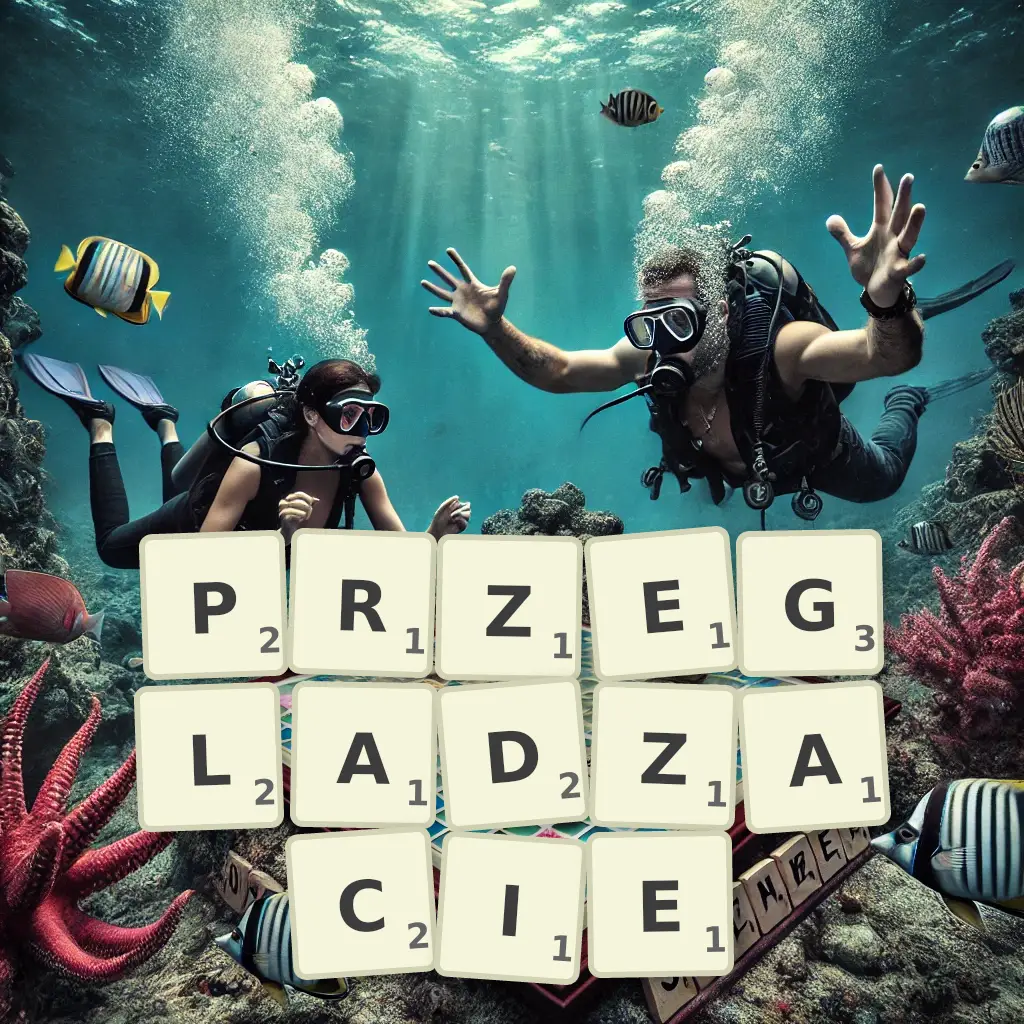 Słowa z liter PRZEGŁADZACIE