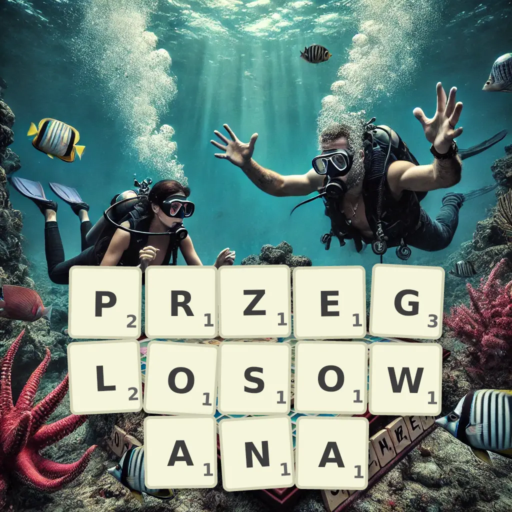 Słowa z liter PRZEGŁOSOWANĄ