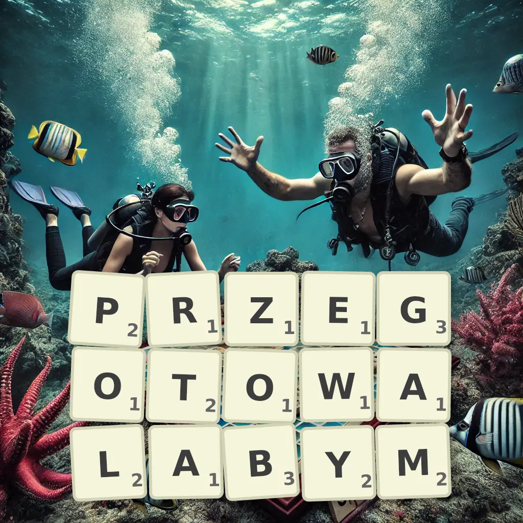 Słowa z liter PRZEGOTOWAŁABYM