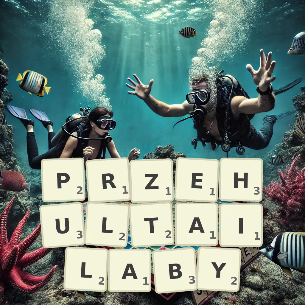Słowa z liter PRZEHULTAIŁABY