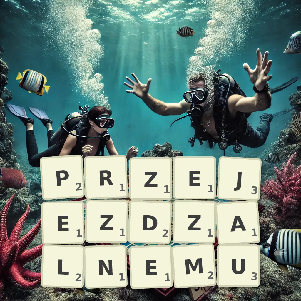 Słowa z liter PRZEJEŻDŻALNEMU