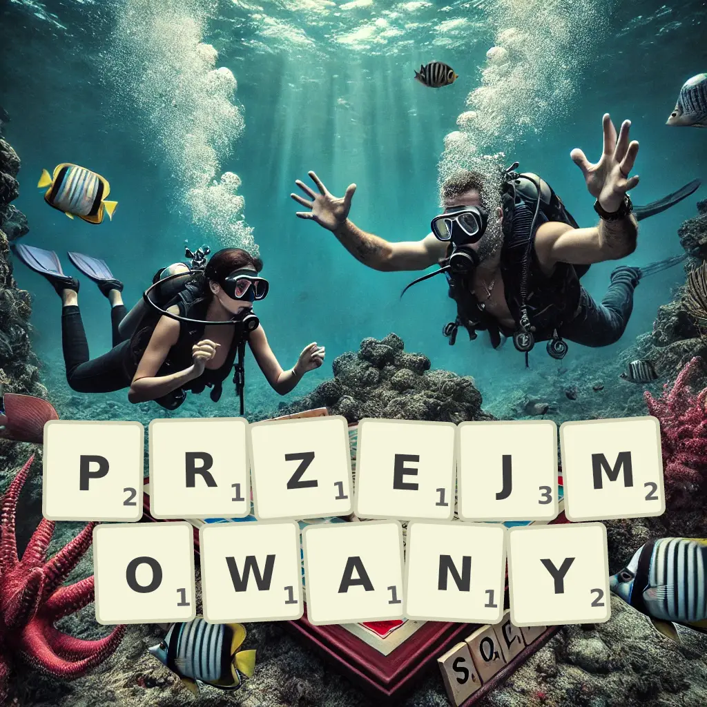 Słowa z liter PRZEJMOWANY