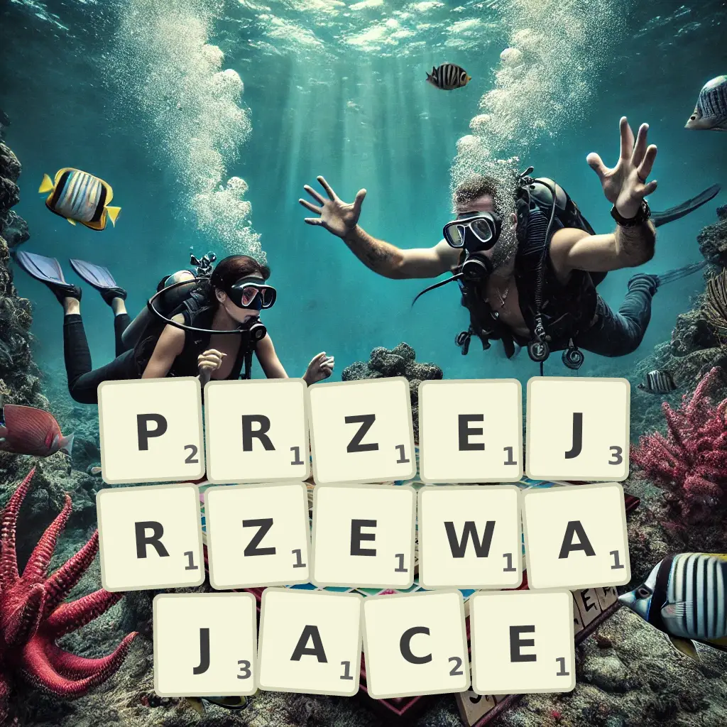 Słowa z liter PRZEJRZEWAJĄCE