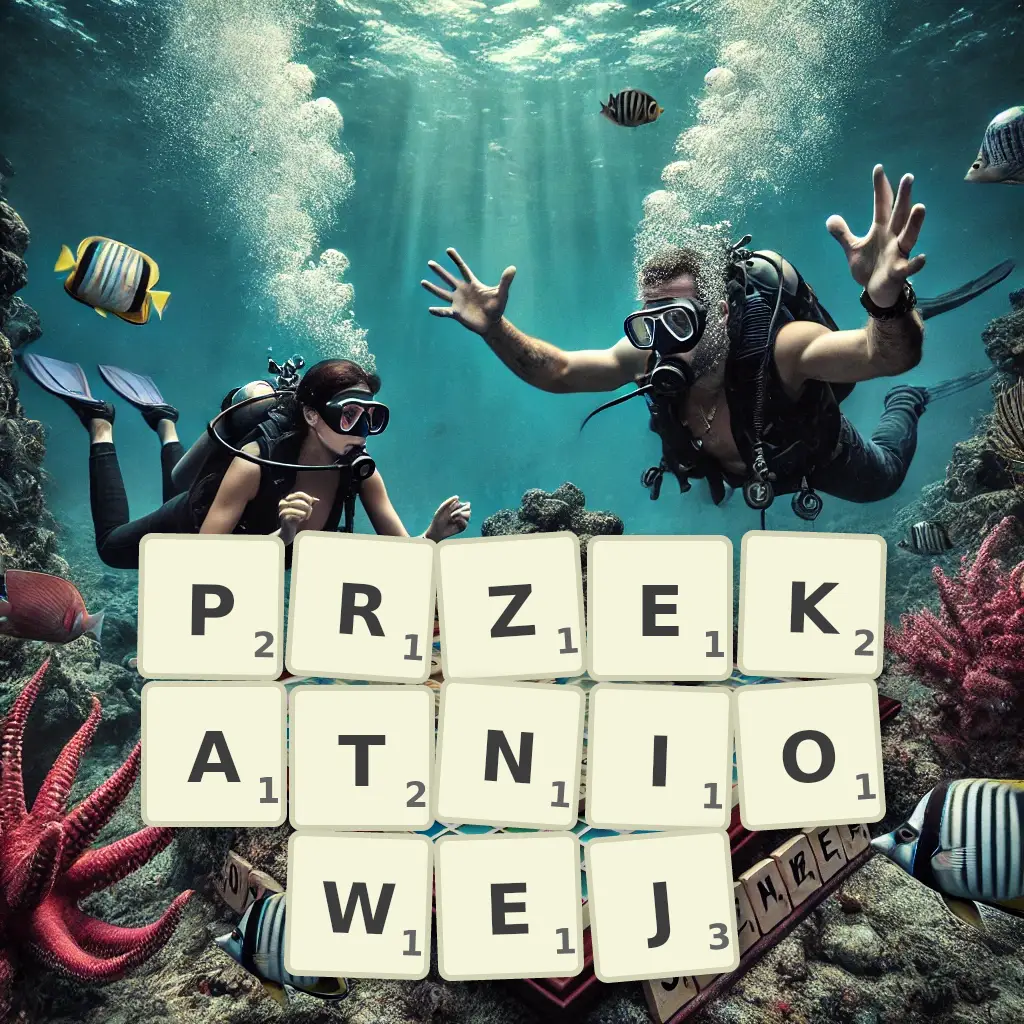 Lista słów z liter PRZEKĄTNIOWEJ Słowa z liter PRZEKĄTNIOWEJ