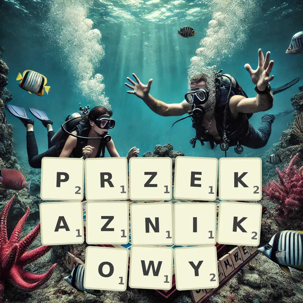 Słowa z liter PRZEKAŹNIKOWY